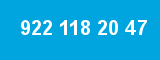 922 118 20 47 922 118 20 47